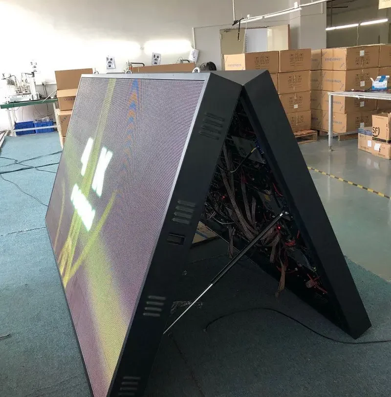 Hot sale full color programmable led advertising sign display outdoor led scrolling message board
