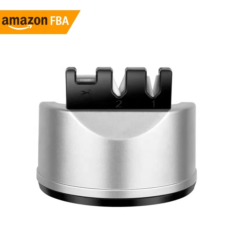 Gadget 2024 New Arrivals Custom Mini Knife Sharpener Round Manual Knife Sharpening Stone