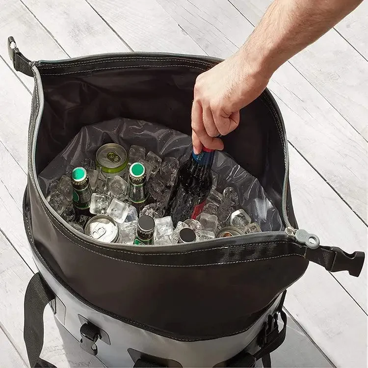 Custom Fashion Daily Use Insulated Lunch Food Can Cooler Bags Ice Portable Soft Coolers Waterproof Cooler Bags