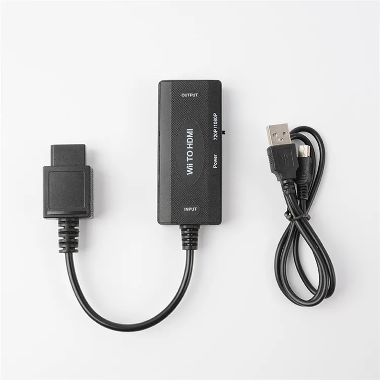 Wii 2 To Hdtv Adapter Converter Support Full Hd 720p 1080p 3.5mm Audio Wii To Hdtv Adapter For Hdtv Converter