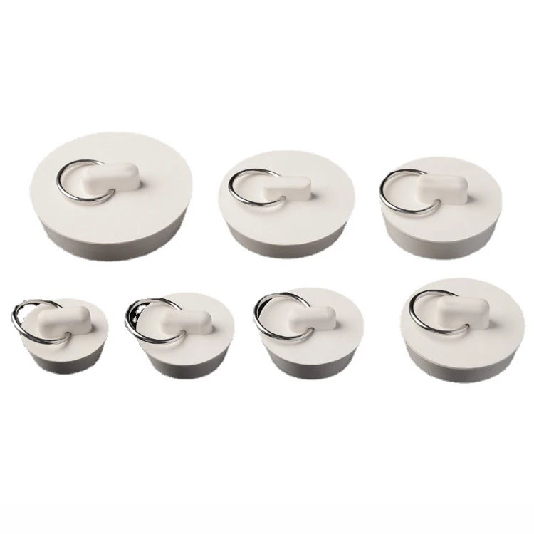 jutye Drainer Kitchen Sink Strainer With Hanging Ring For  Bathtub Kitchen Bathroom Rubber Sink Drain Stopper Plug