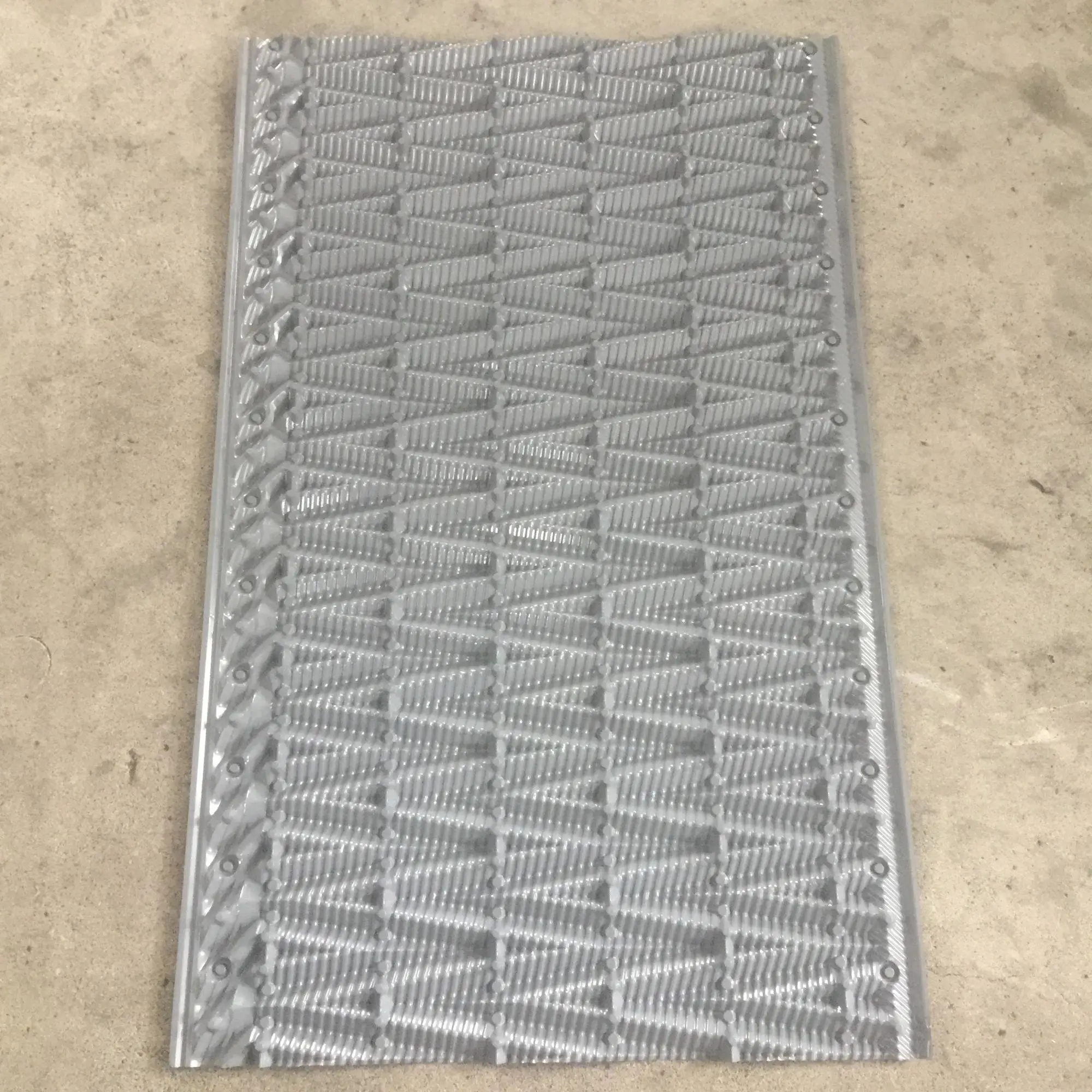 Type 730mm cooling tower infill pvc packs made by 100% virgin PVC material cooling tower fill