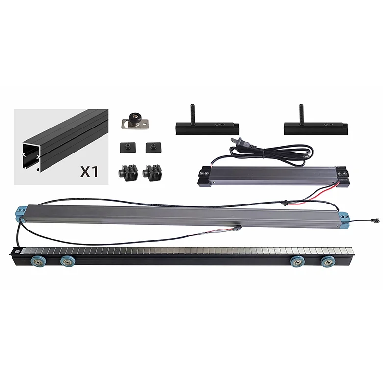 Automatic Sliding Door System Electric Auto Sliding Door hardware Kits for hotel home etc. scenario