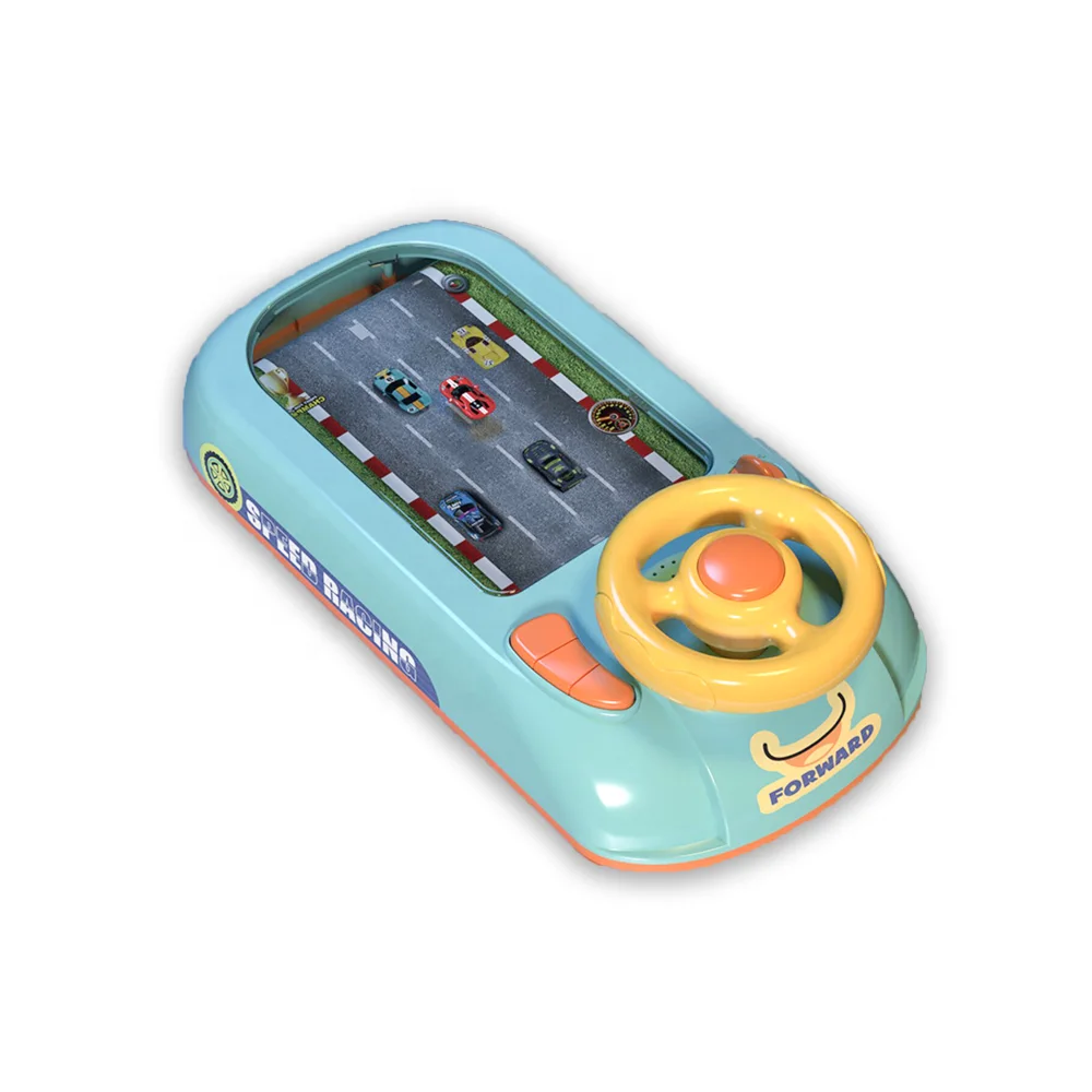 KOYI New Hot Selling Kids Educational Toy Electric Steering Wheel Adventure Game Car Big Adventure Gaming not include battery