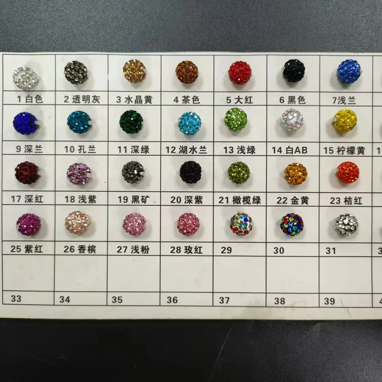 Wholesale Polymer Clay Rhinestone Beads 4MM/6MM/8MMM/10MM  jewelry making kit bracelets making kit clay beads