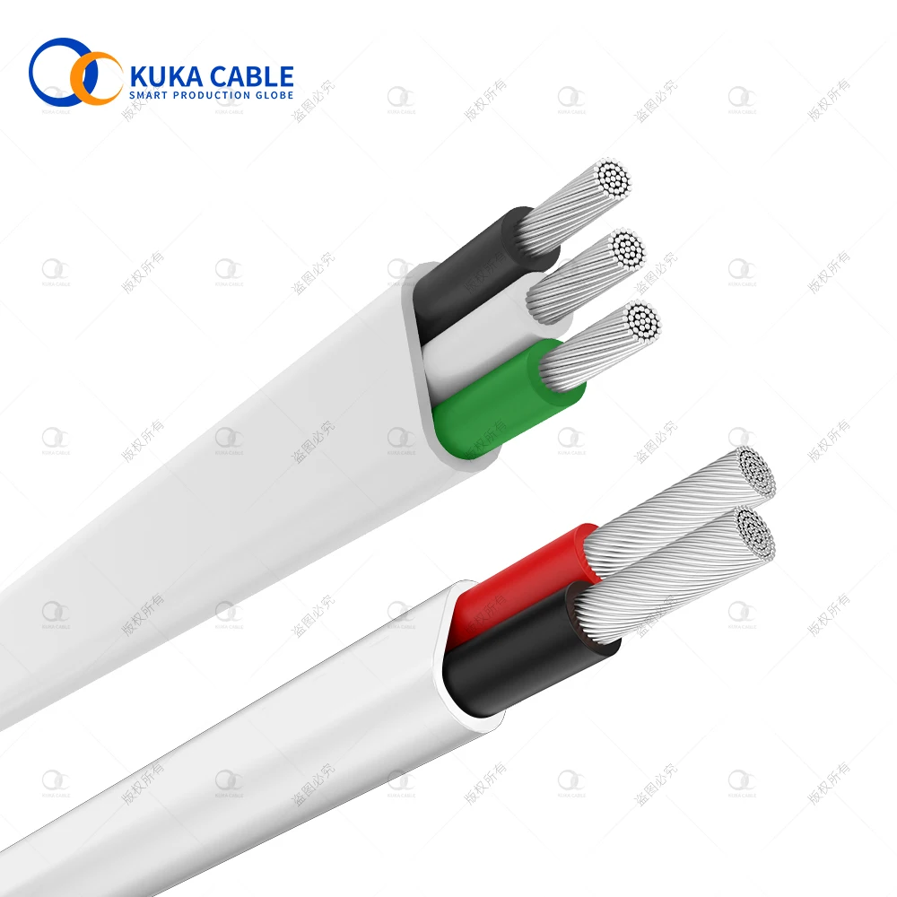 KUKA Duplex Cable Solar Power Jacketed Coopper Cable 10/12/14/16 Gauge Marine Grade Wire Tinned Copper