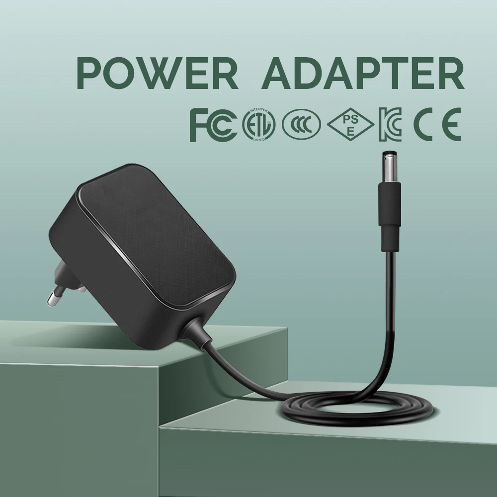 AC DC power supply adapter 12V 2A 12V 3A 5V3A 6V 1A 9V 24V 1000ma wallmount usb-c power adapter white black for CCTV TV box led