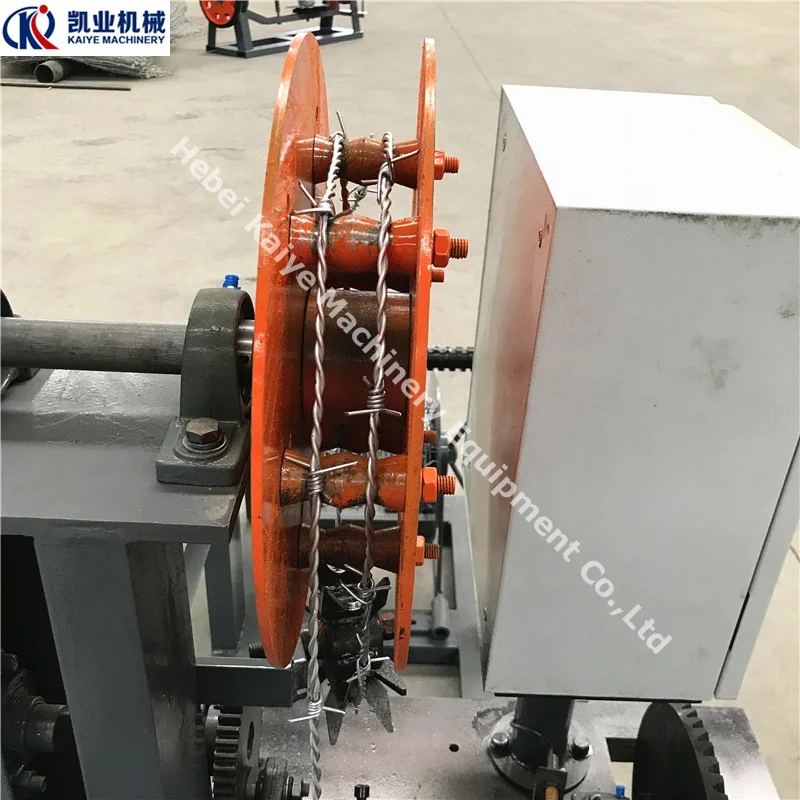 Hot sell High Speed barbed wire mesh making machine