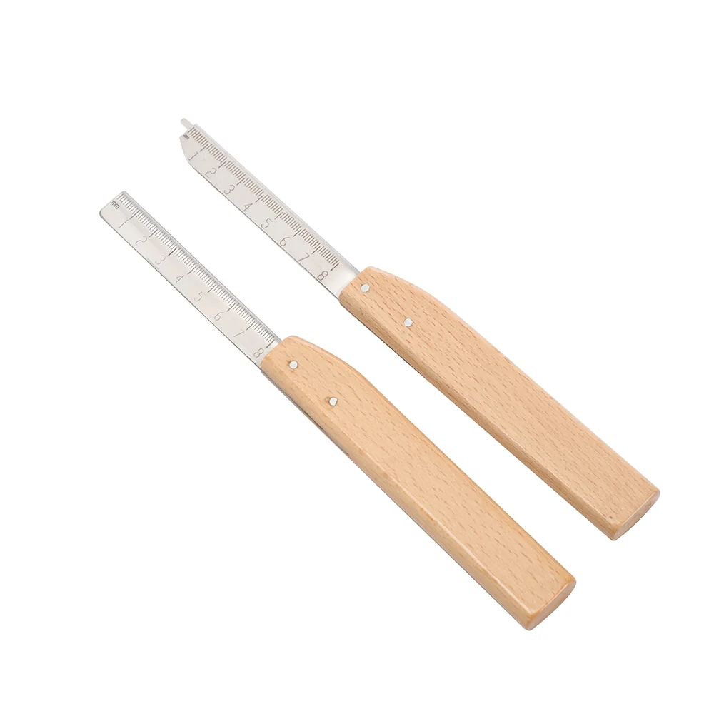 Disposable Microtome Blades Wooden Trimming Knife Handle