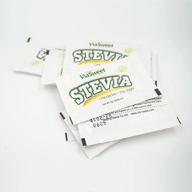  Высококачественный подсластитель stevia packet/Саше оптом для кофе или