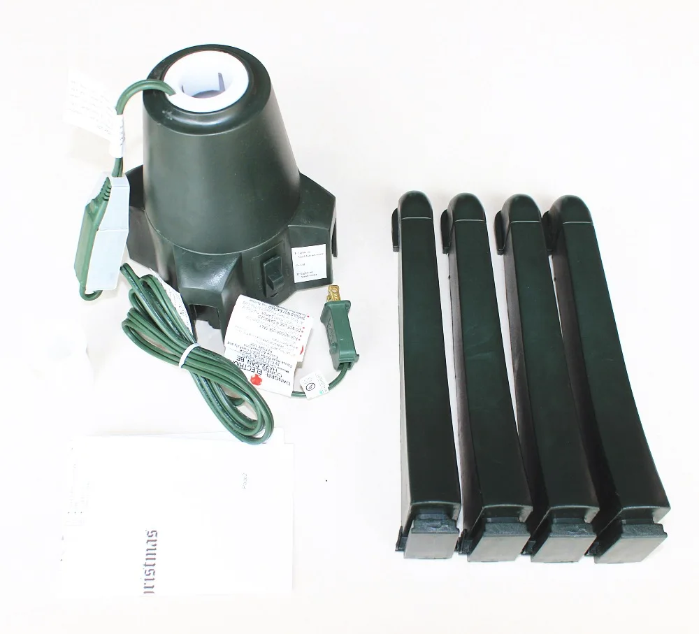 Rotating Christmas Tree Stand Full Light Chain Connecting Available UL GS Qualified