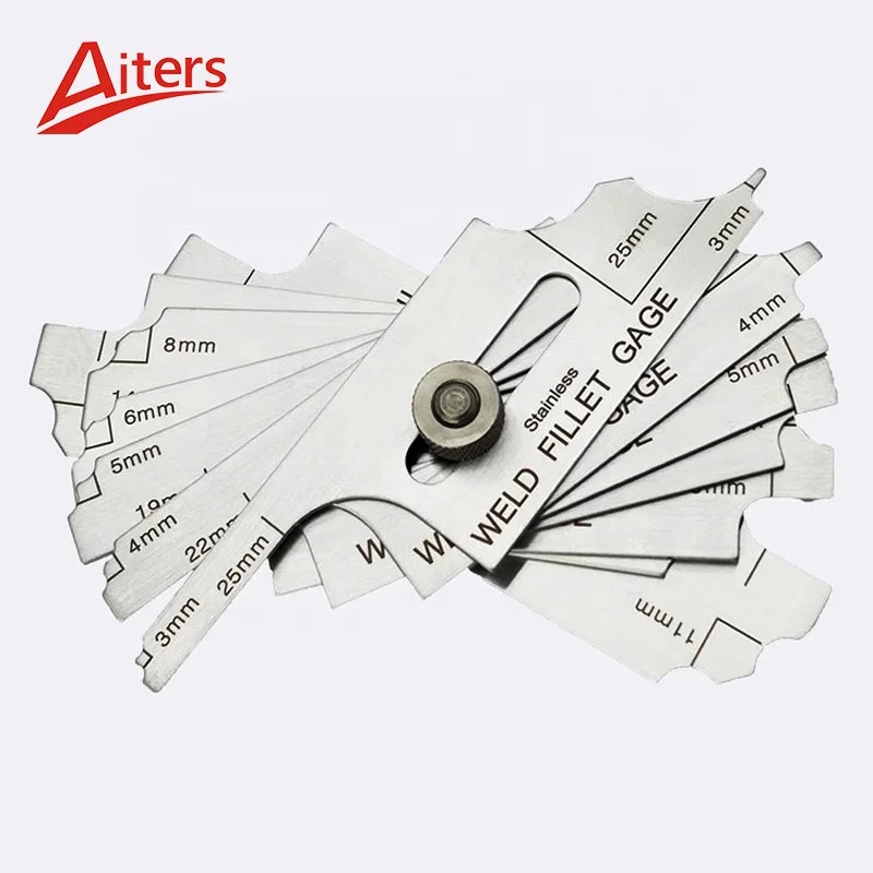 Cam Type Welding Seam Gauge MG-11 Stainless Fillet WELD Gauge for Inspection