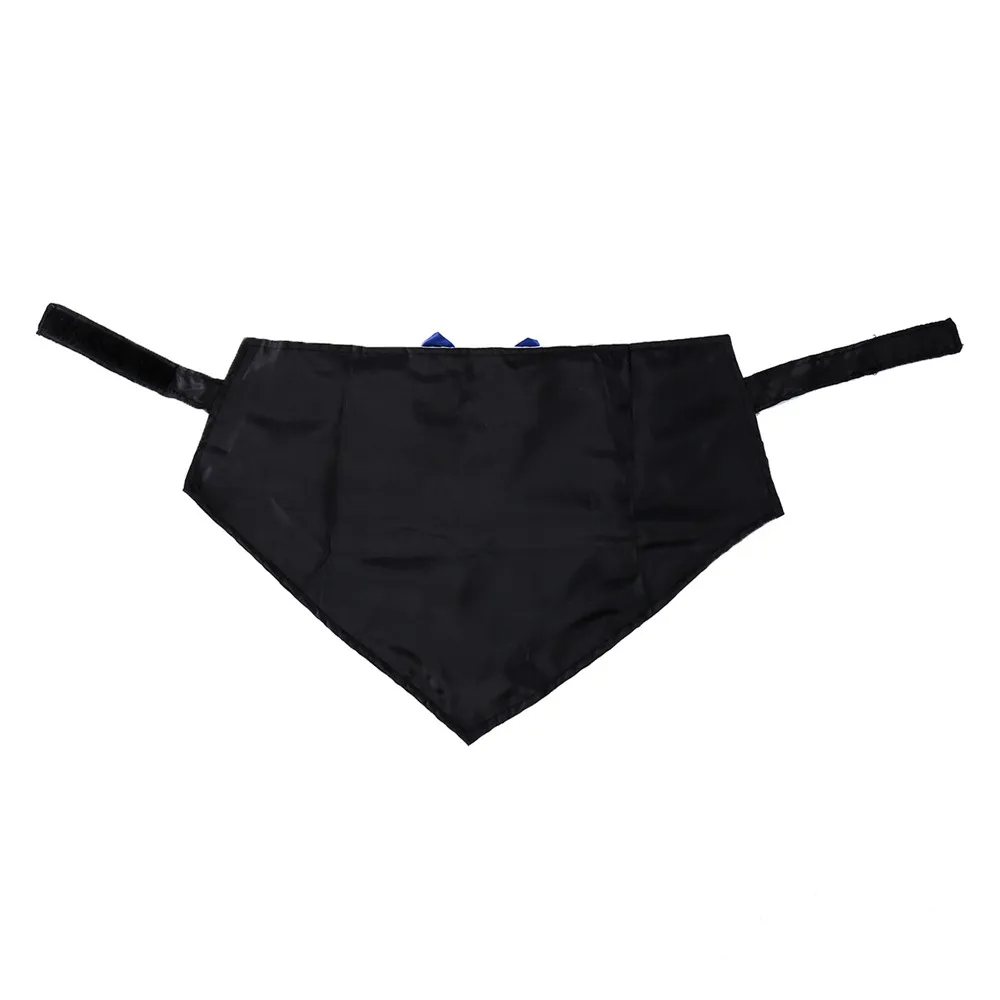 British Wedding Suit Dog collar gentleman bow tie red blue Bow dog scarf Big dog decorative saliva towel