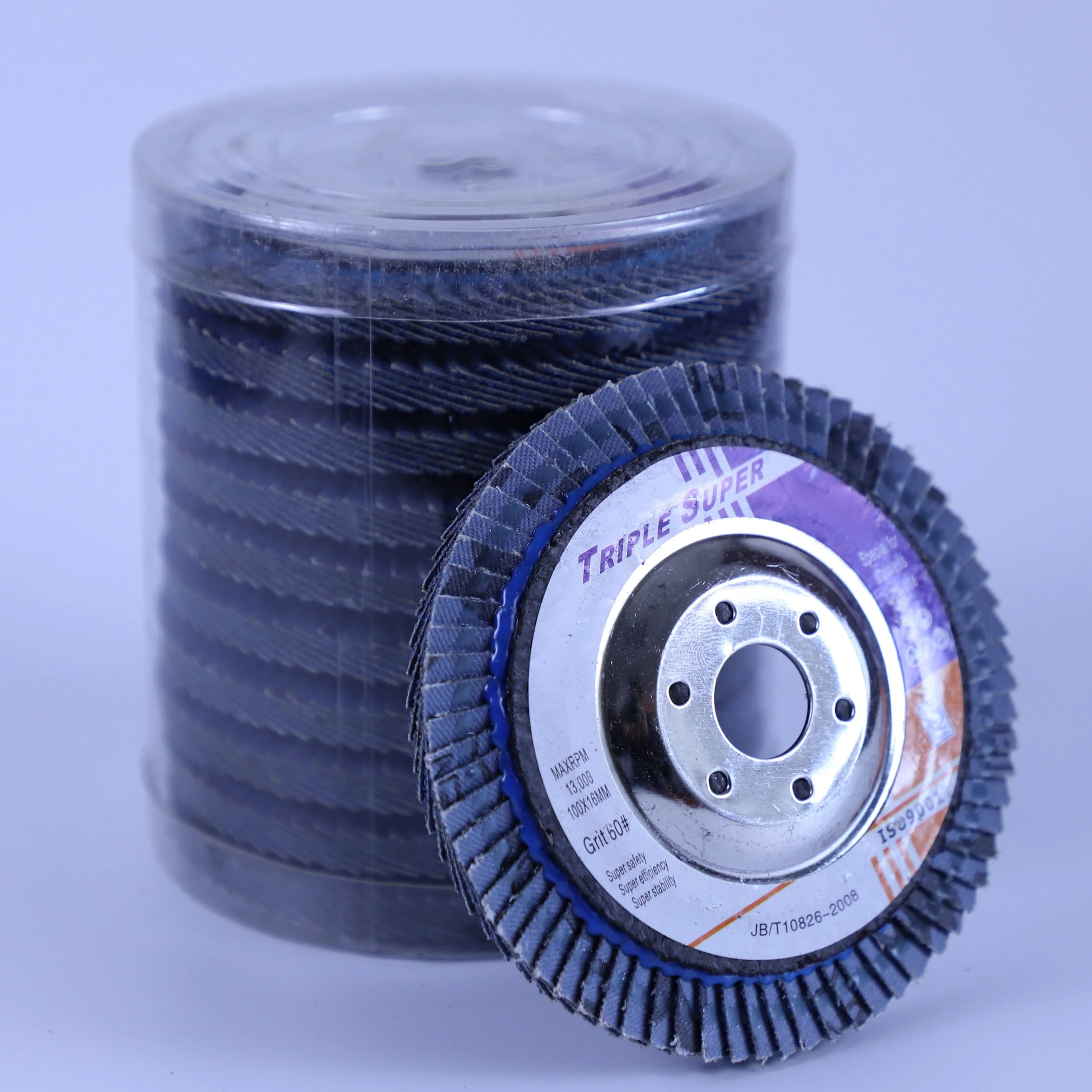 zirconia 60 grit polishing disc grinding d plywood furniture polishing flap disc