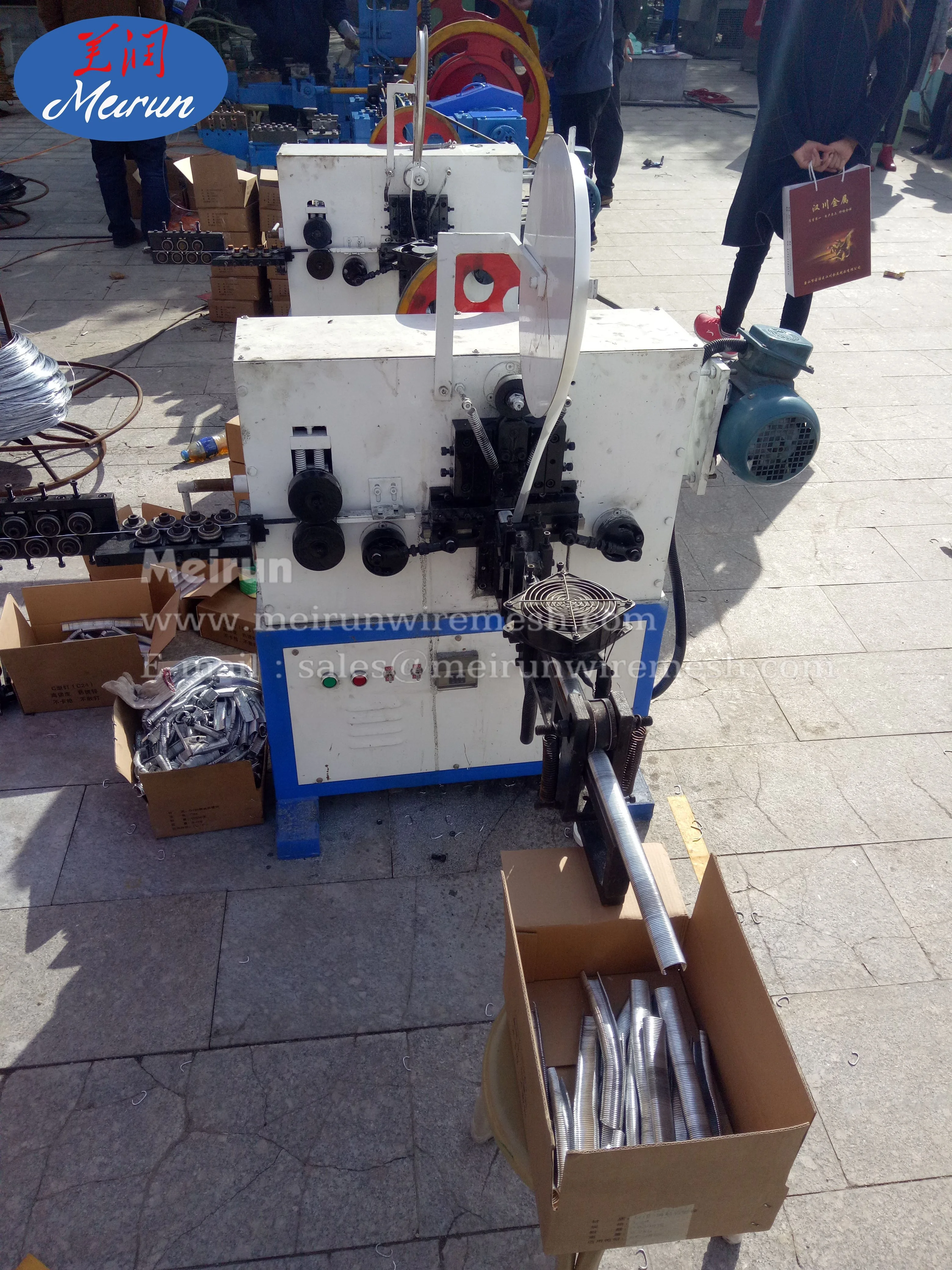 Automatic machine making staples / Staple Pin Production Line