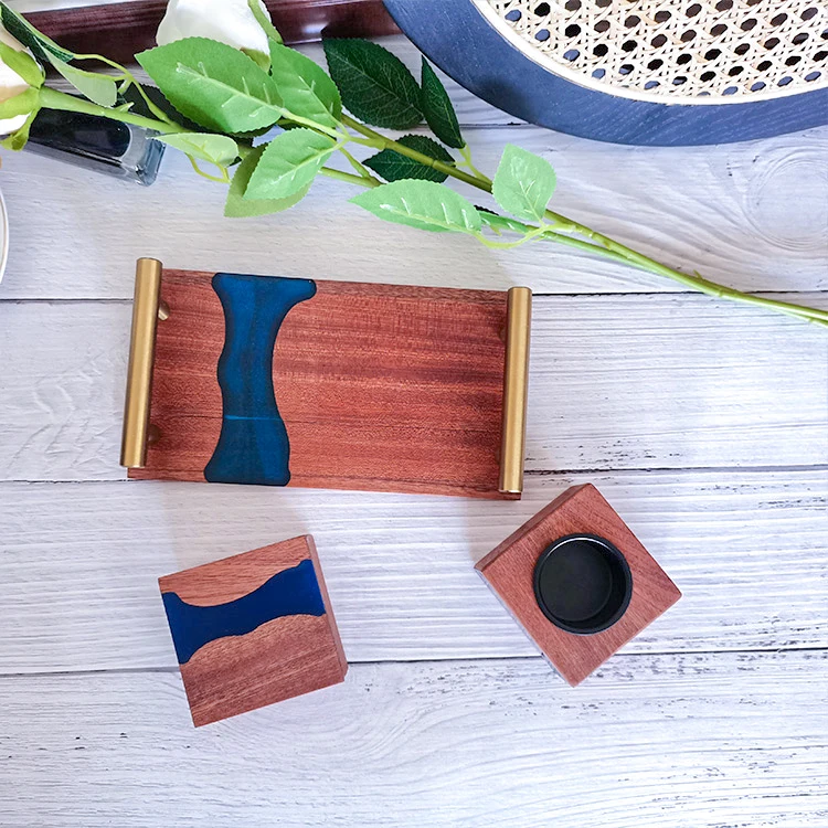 New product tray three piece epoxy censer Arabic style oud incense burner