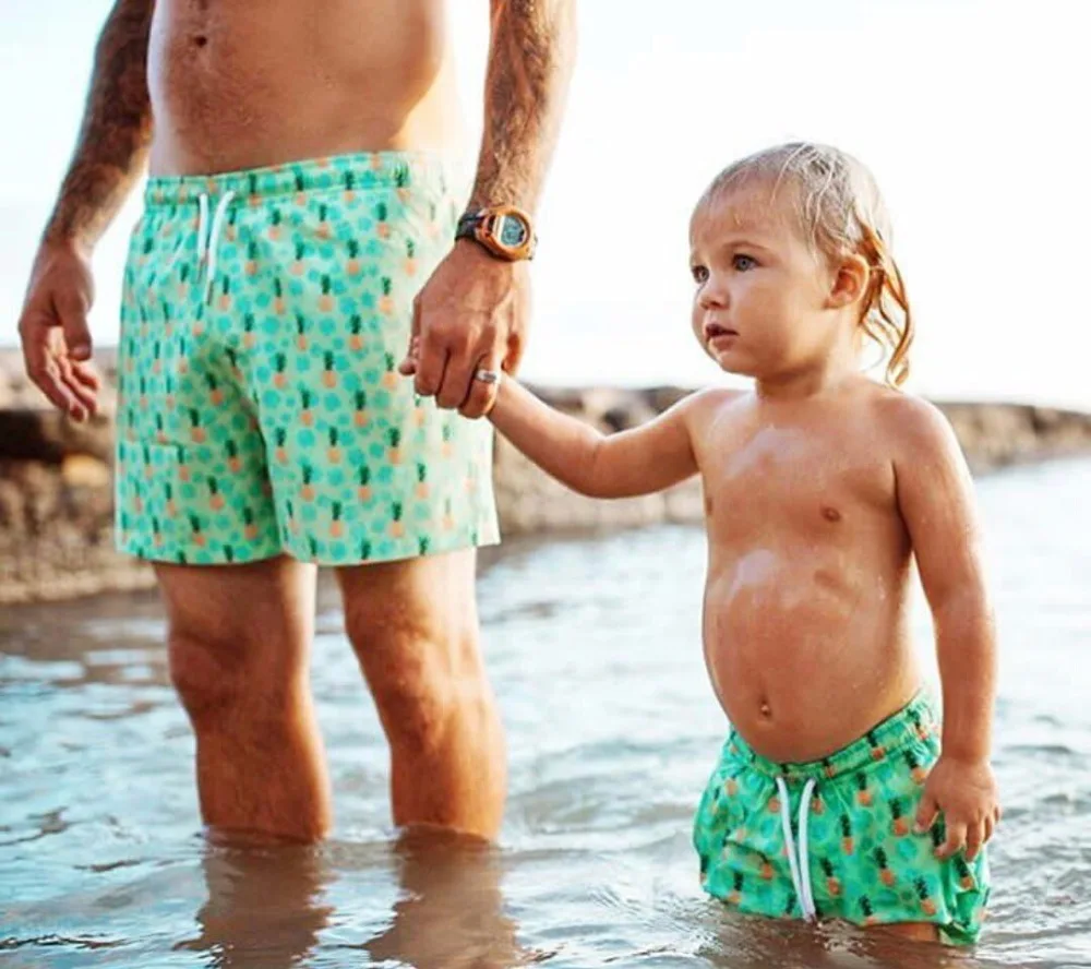 Sublimation Printed Swimming Swimwear With Logo Mens Swim Wear Fitness Custom Boardshorts Beach Shorts Swim Trunks For Men