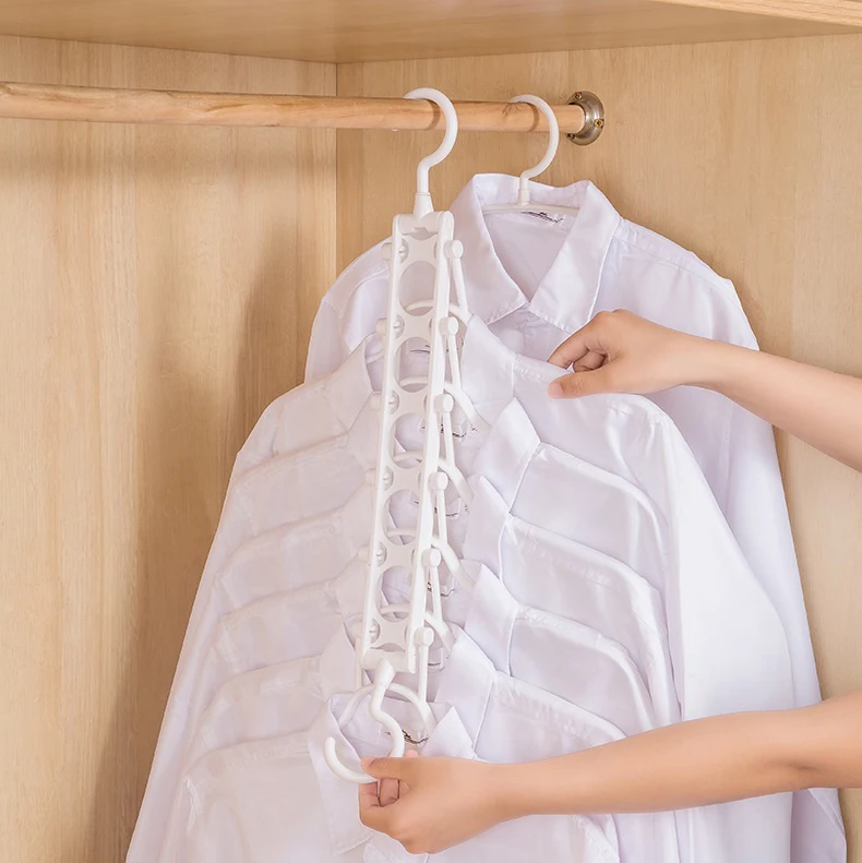 Multifunctional folding hangers for household clothes drying rack clothes drying machine pants rack