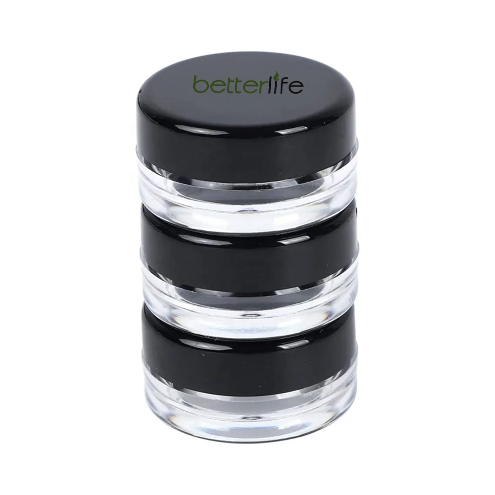 Factory prices 3g 5g 7g 9g 1oz 2oz Custom Glass Cosmetic Cream Jar Small Glass Jar for Eye Cream