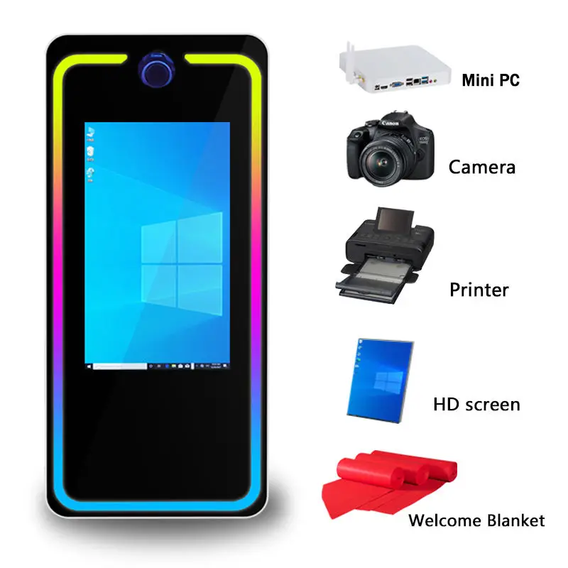 Wholesale Selfie Mirror Photo Booth Usa Magic Mirror Wedding Photo Magic Mirror Selfie Photo Booth Drop Shipping