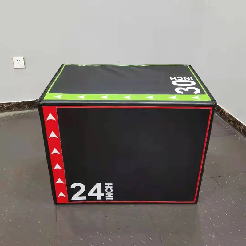 Оптовая продажа тренажерного зала 3 в 1 пенная плиометрическая коробка для прыжков несколько цветов