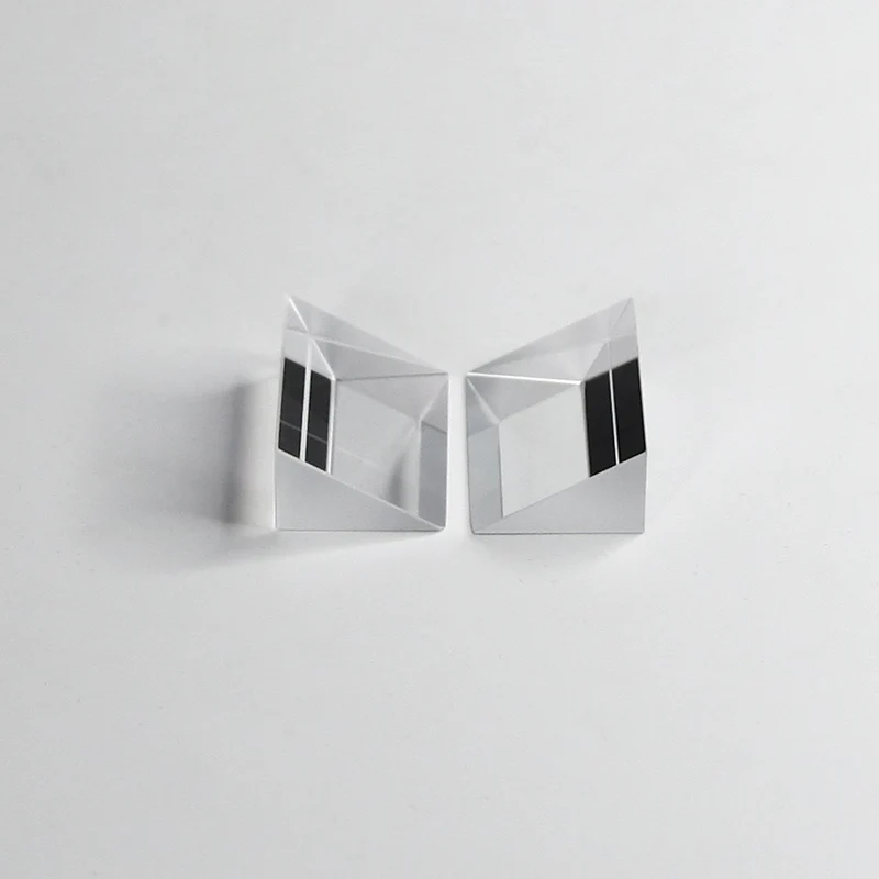 Custom optical glass wedge prisms Multi-purpose small size equilateral optical triangle prisms