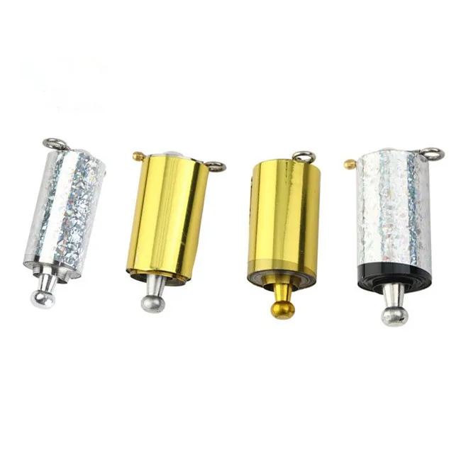 Wholesale 3 kind length magic tricks sliver/golden professional metal magician appearing cane