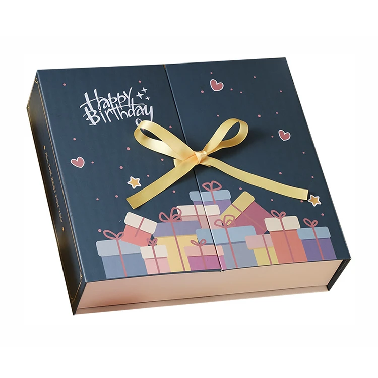 wholesale cosmetic packaging blind mystery box christmas gifts cardboard advent calendar empty packaging box