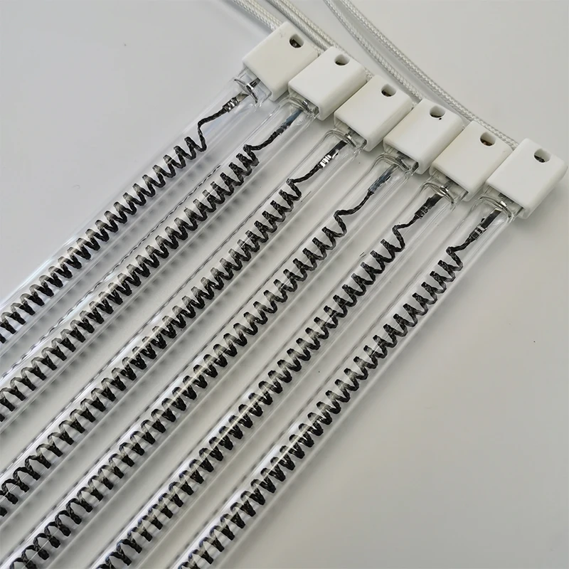 1500w 700mm 220v Infrared Quartz Carbon Fiber Heating Lamps for Bathroom Infrared Heater Element