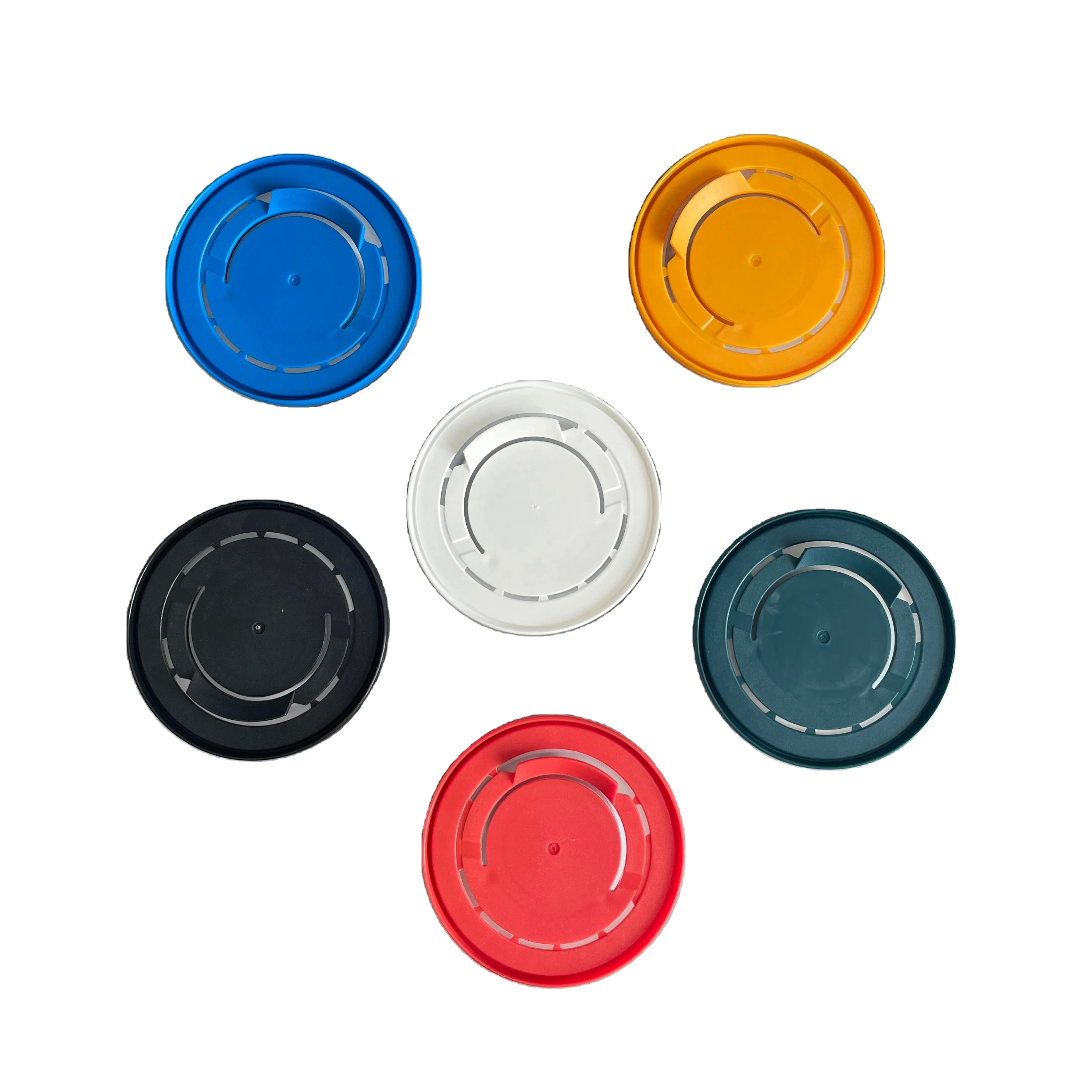 black white red yellow green plastic flexible spouts top lids cap manufacturer