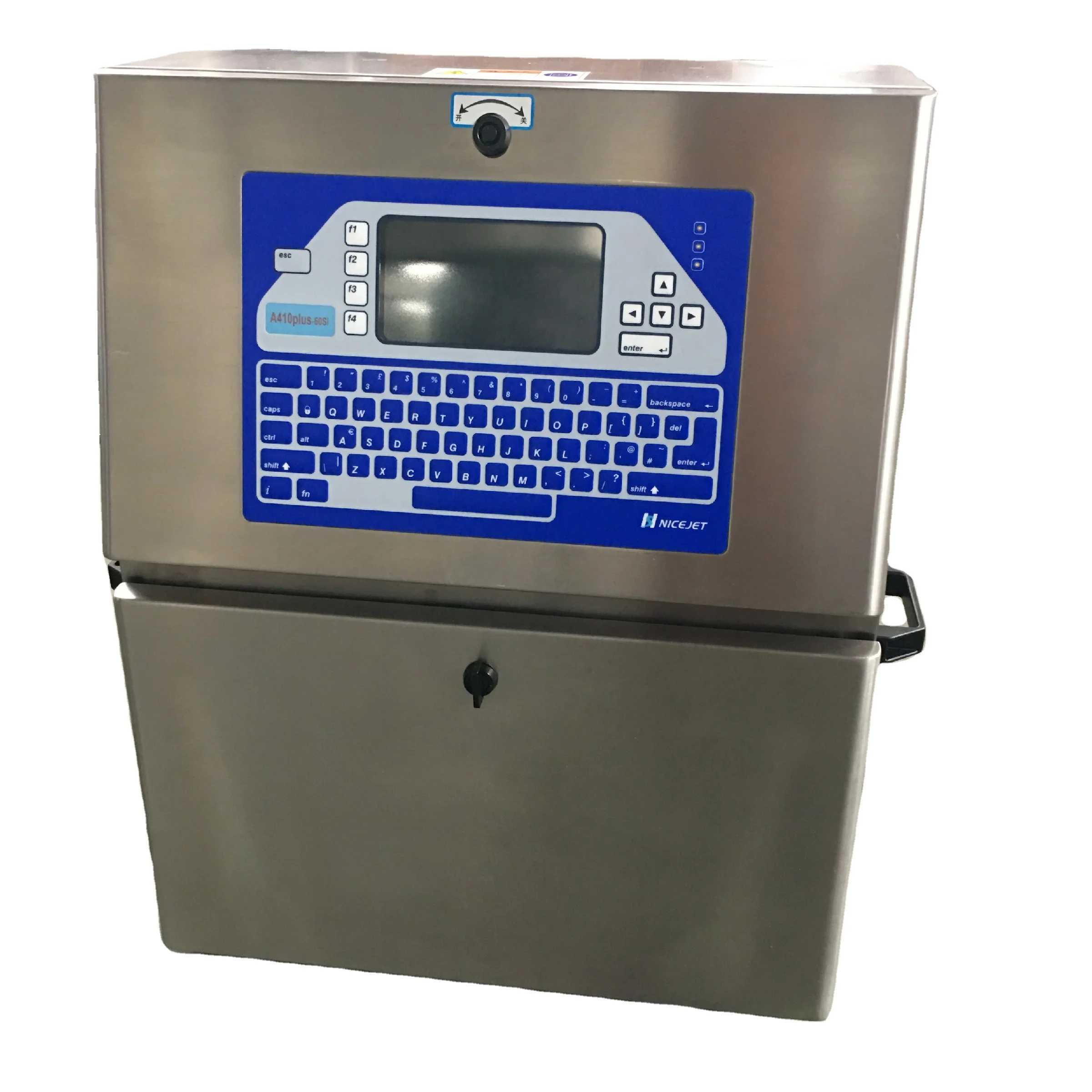 inkjet label batch code printer for beverage filling line