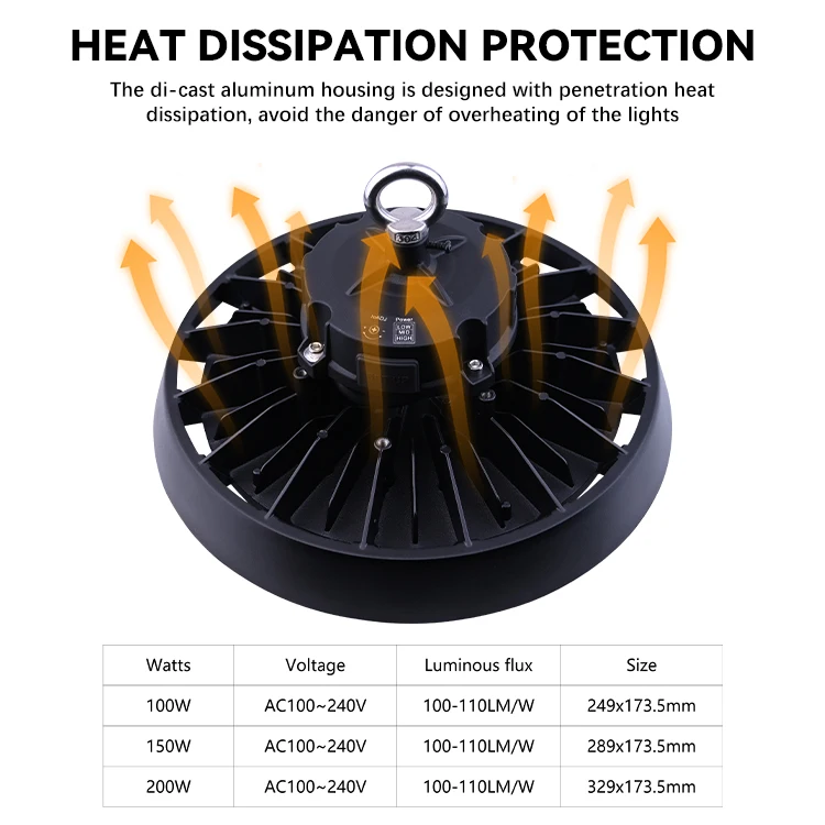 200w led high bay light 2