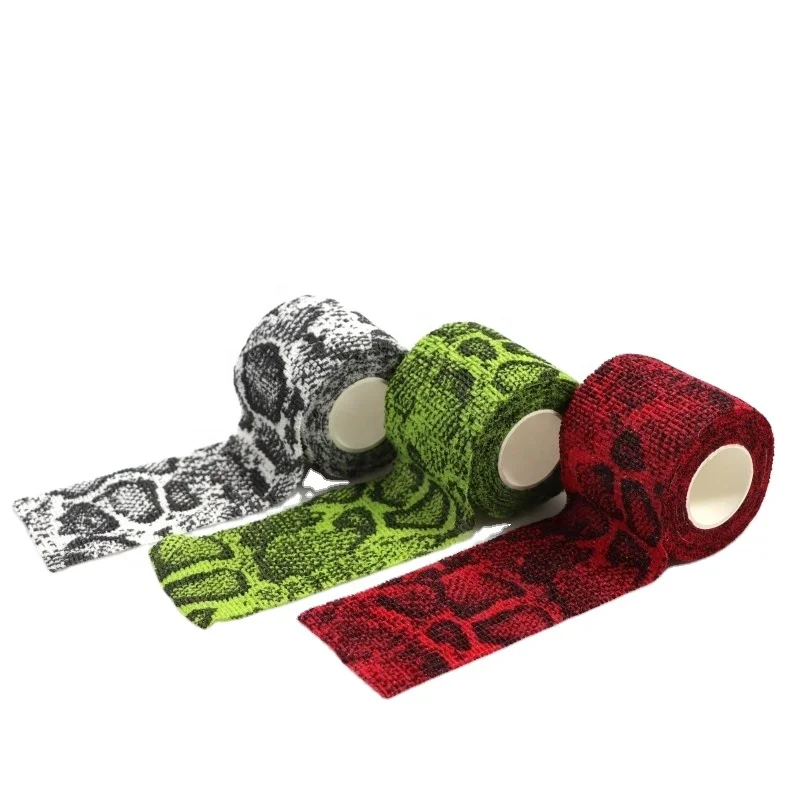 Easy Tear Self Adhesive Horse Latex Flexible Vet wrap Bandage adhesive bandages Cohesive Bandages