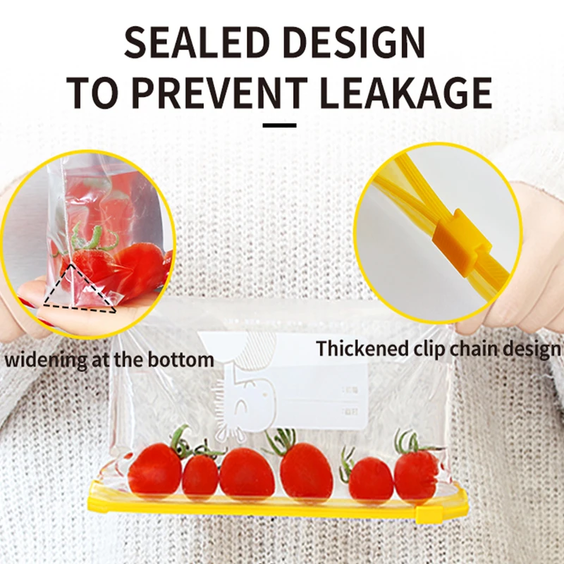 AIUDO Manufacturer Customized BPA Free Compostable Slide Zip Lock Plastic Bag Reusable Ldpe Storage Slider Ziplock Storage Bag