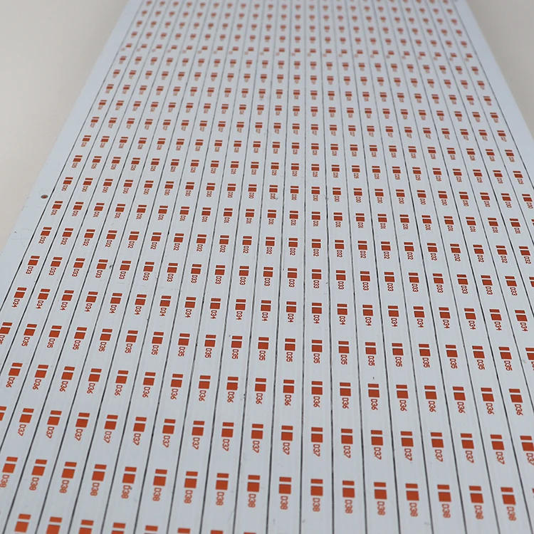 Customized metal core  FR4 /Aluminum LED pcb board for LED long strip tube or bulb  lighting