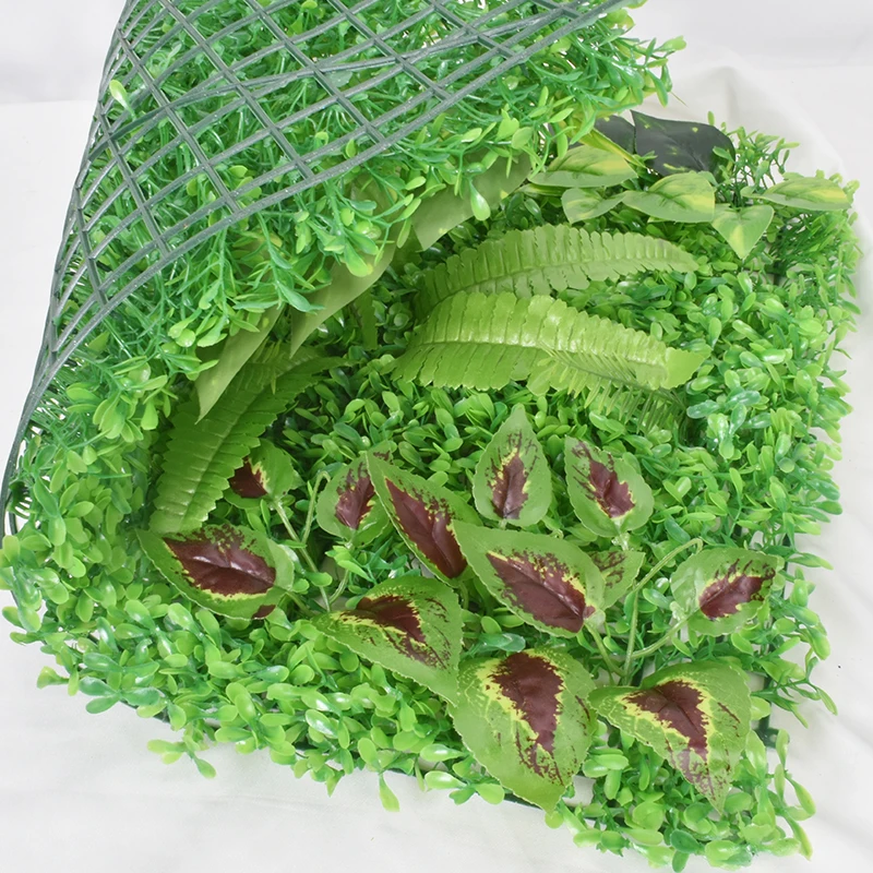 Simulation plant artificial grass Garden Home Landscape decor Plastic Artificial Plants Outdoor Green Wall