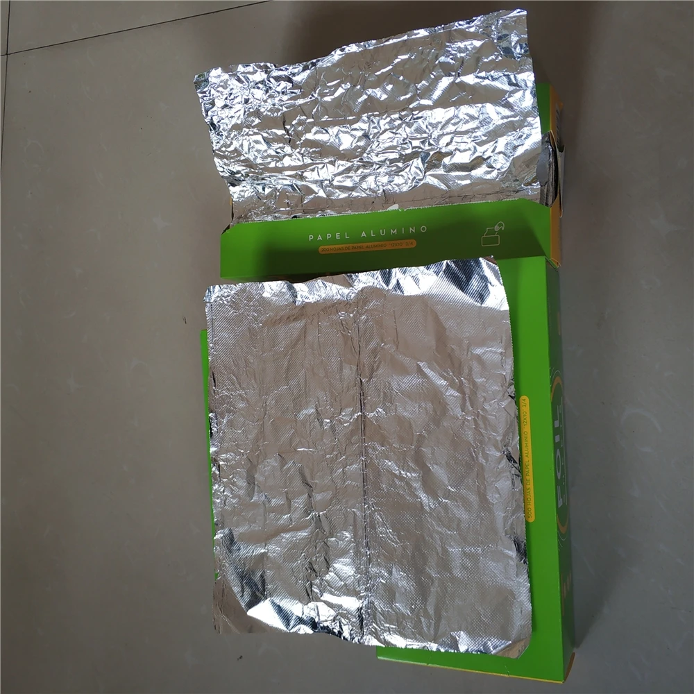 Hot selling customized aluminium foil sheet