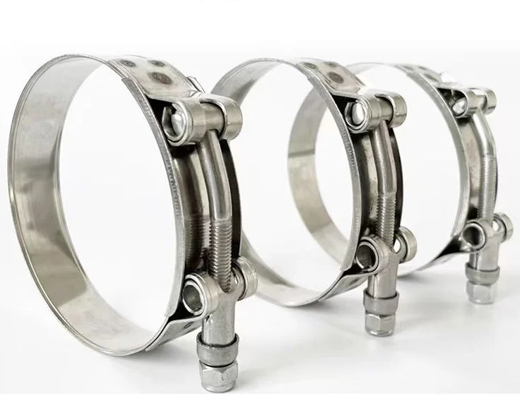 Нержавеющая 304 материал регулировки трубы зажим с болтами