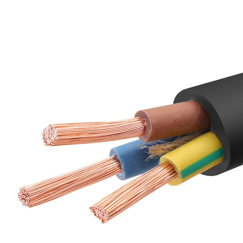 Cable Manufacturer UL  Certification 14/3 SJOOW SJO SJ SJ00W Black Rubber Cord Pure Copper Power Core Cable