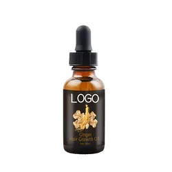 OEM Custom Private Label Hair Treatment Smooth Repair Hair Loss Thicker Ginger Hair Growth Oil Serum