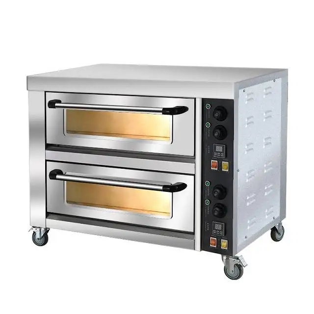 Wood Gas Electric Fired Commercial Electric Brick 16-inch Outdoor Copper Pizza Oven