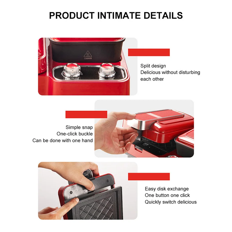  2021 New Popularity Hot Sale Products Multi-function Home 3in1 Breakfast