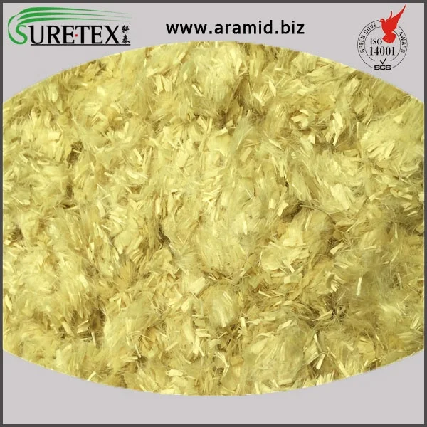 6mm Para Aramid Short Cut Fiber Chopped Strand for Making Various Reinforced Compounds