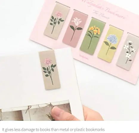 Magnet Page Markers Assorted Book Marker Clip Magnetic Bookmark for Teachers Students Lovers Reading