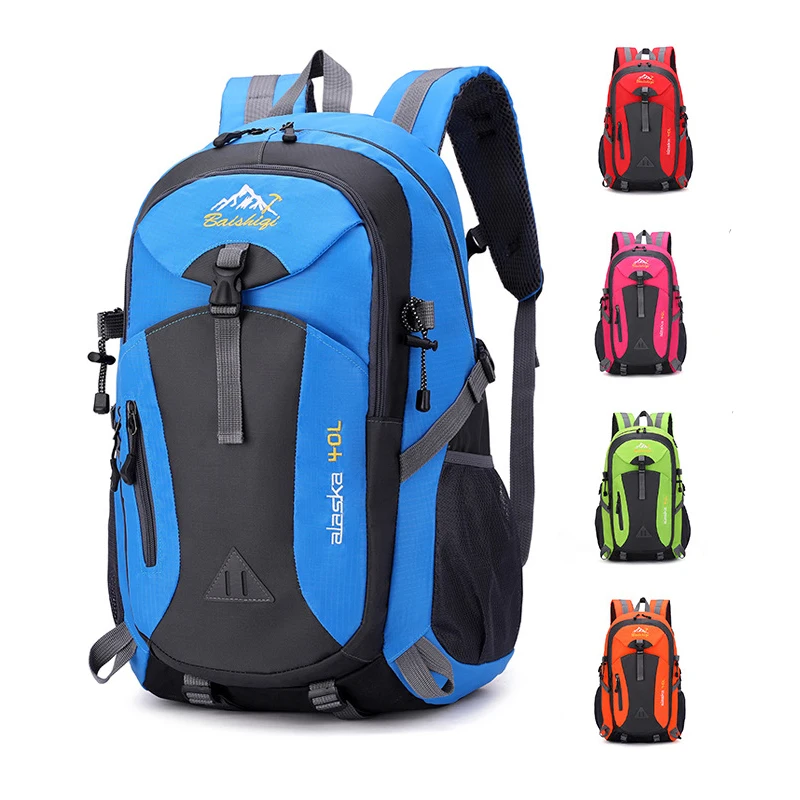 Multifunctional Factory Custom Logo Outdoor Sport Lightweight Foldable Camping Hiking Backpacks Travel Hiking Knapsack