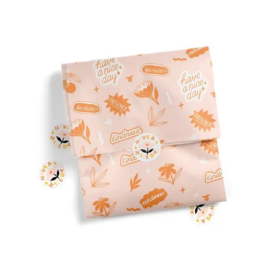 Tissue paper sheet custom wholesale price packaging logo gift wrapping paper clothing tissue paper