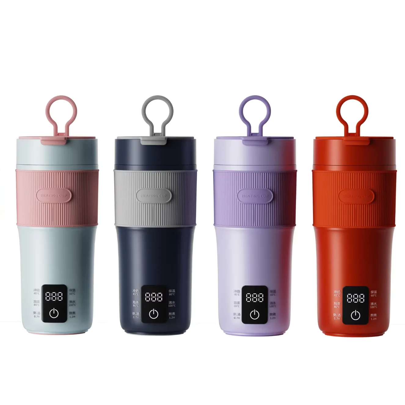 customized type C connection kettle USB power and AC supplying electric car heating kettle Mini Hot Water Boiler Electric