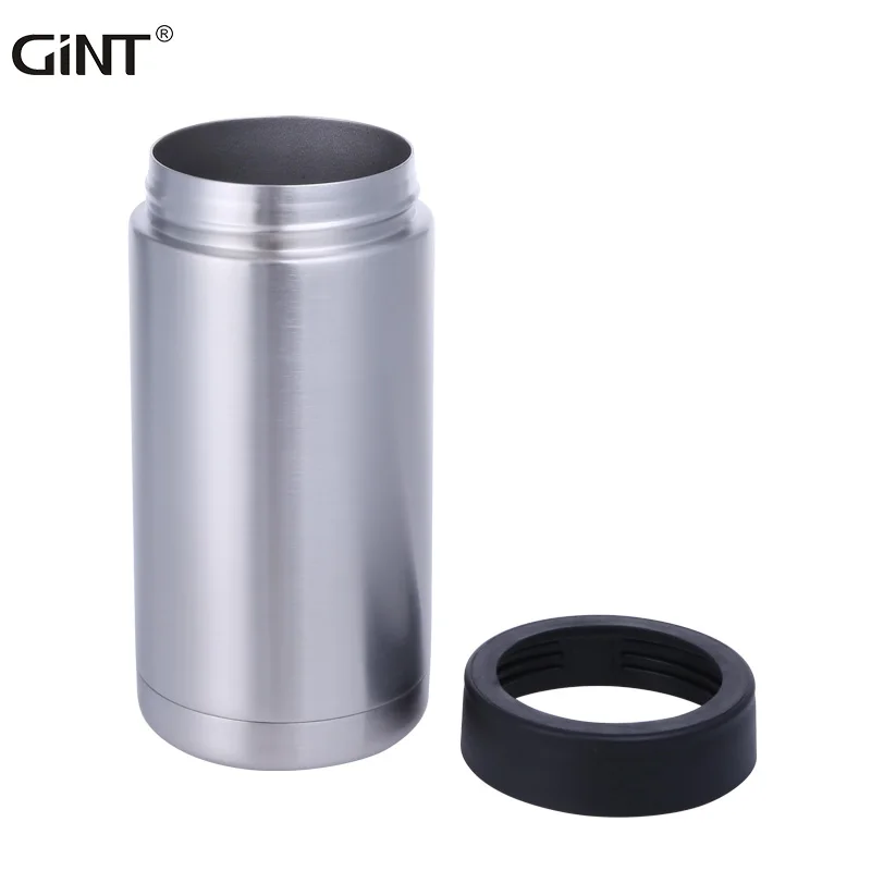 Insulated cup holder 304 stainless steel Customized Color & logo  Summer Gift Can Cooler double wall for drink bottle