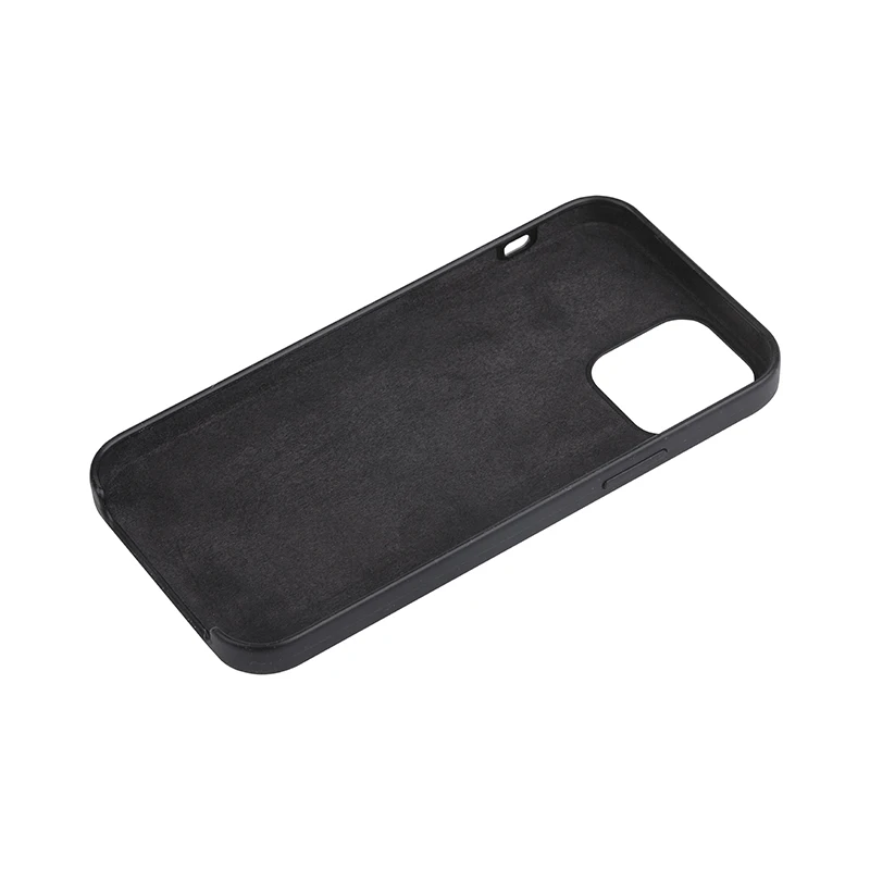 
Fashion Microfiber Mobile Phone cases for Silicone/Super Fabric 6.1 Inch Black 