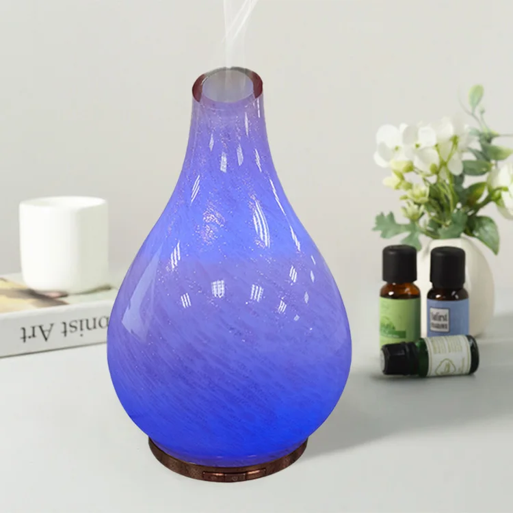 
New Design 7 Color Changing Aromatherapy Led Humidifier Ultrasonic Fragrance Essential Oil Diffuser 